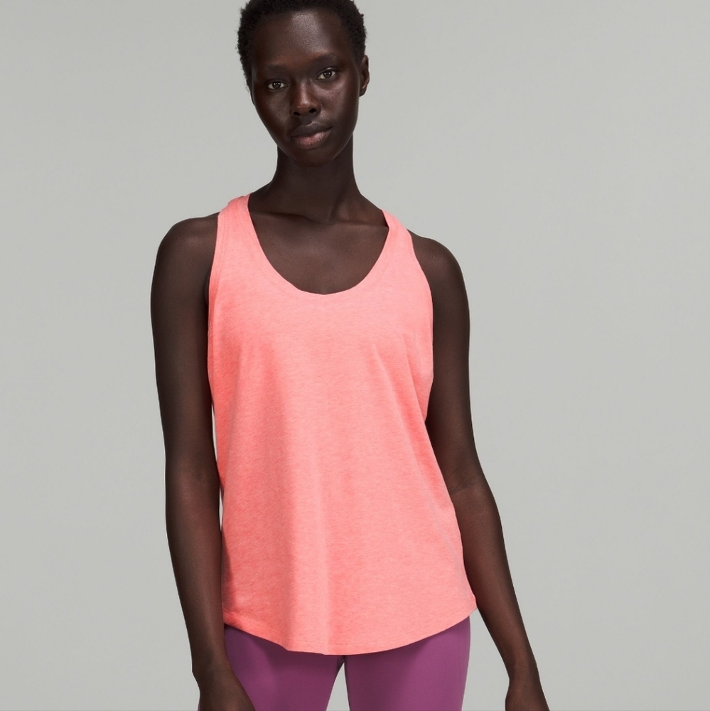 NWT 🌺 Lululemon Love Tank Top Heathered Raspberry Cream Size 4 and 6 🌺